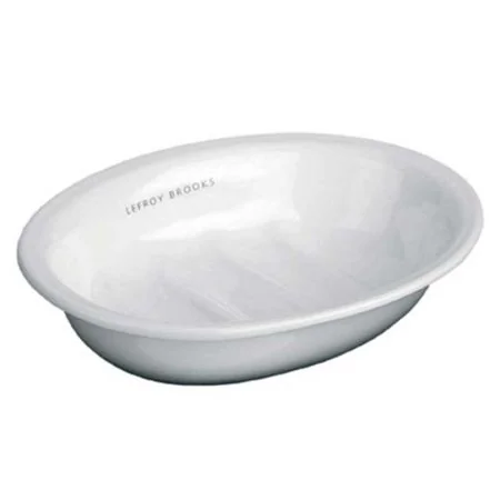 Lefroy Brooks Classic Freestanding Fine Bone China Soap Dish In White LB4516