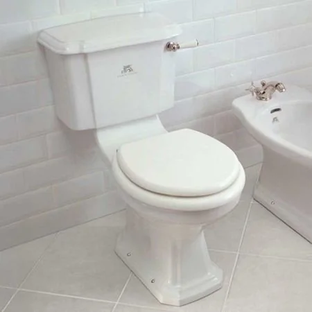 Lefroy Brooks Lissa Doon Close Coupled Toilet With Ceramic Lever Handle LB7508