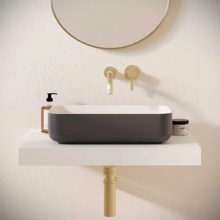 Sigmar Stone Countertop Basin - Slate Grey