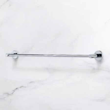 Contemporary Collection Single Towel Rail - Chrome