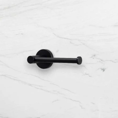 Contemporary Collection Toilet Paper Holder - Matt Black