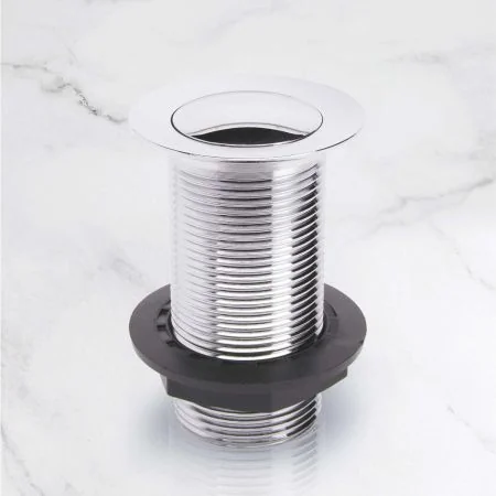 Unslotted Click Clack Waste - Polished Nickel