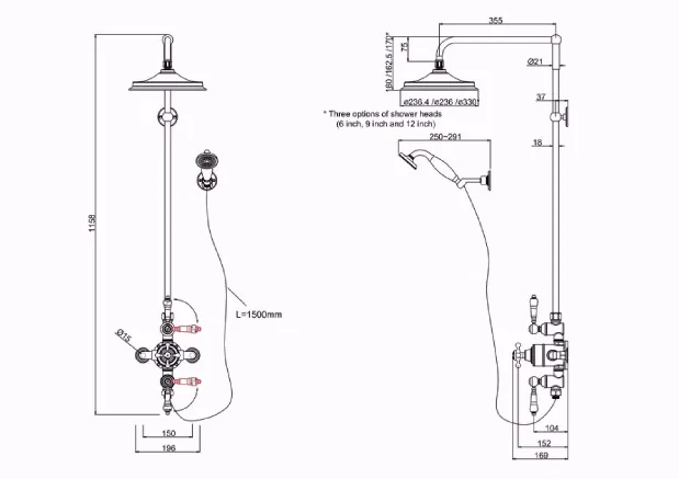 Specification drawing for - BAF3S-V60