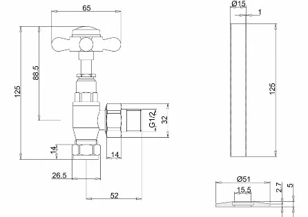 Specification drawing for - R6CHR