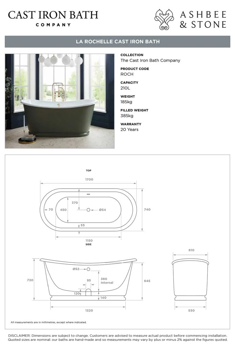 View La Rochelle specification