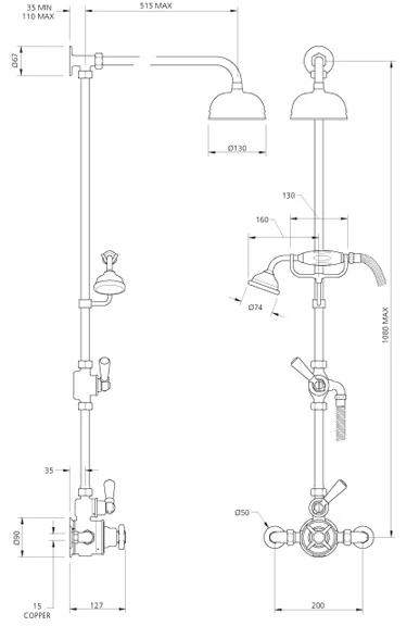 Specification drawing for - GD8703