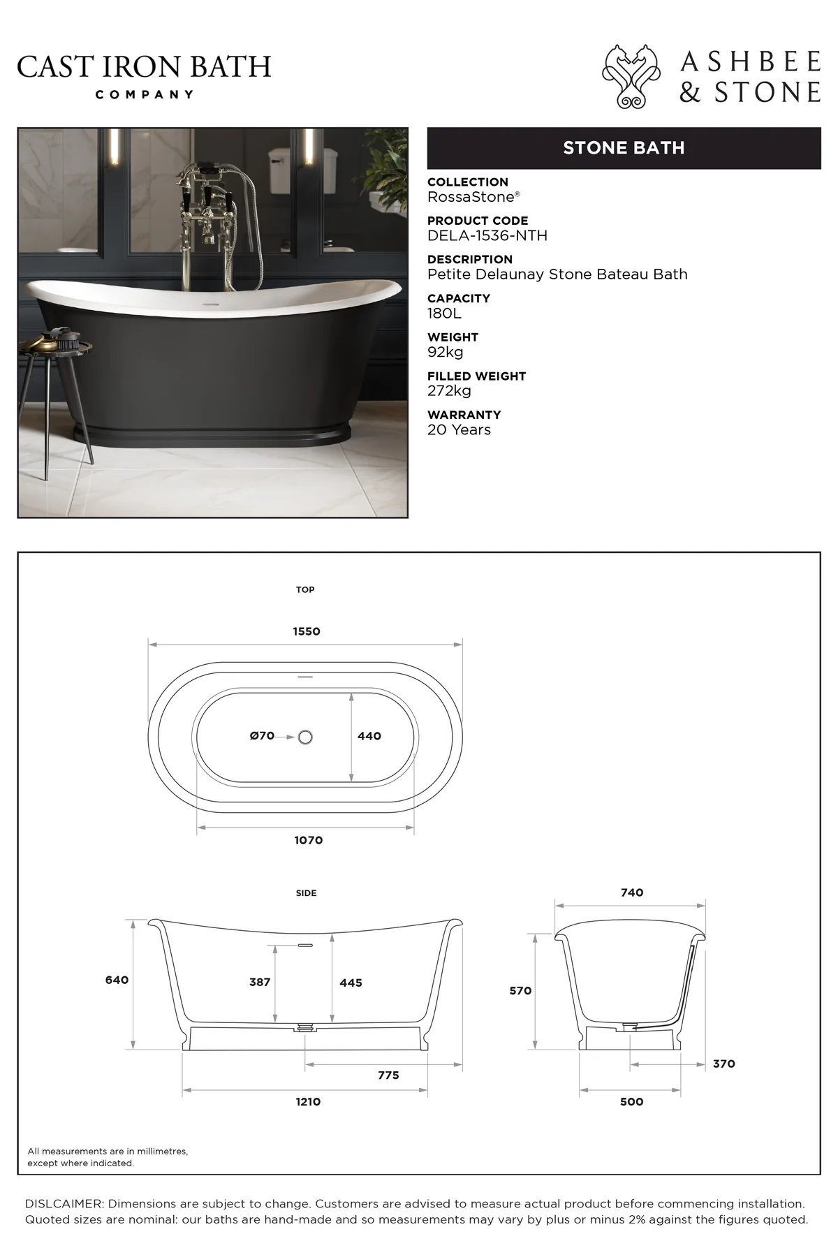 View Petite Delaunay Specification