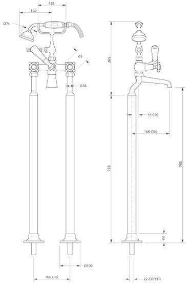 Specification drawing for - CH1144