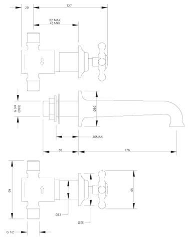 Specification drawing for - CH1152