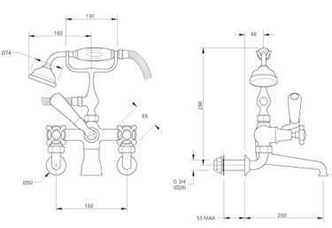 Specification drawing for - CH1166