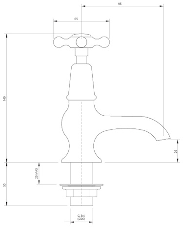 Specification drawing for - CH8054