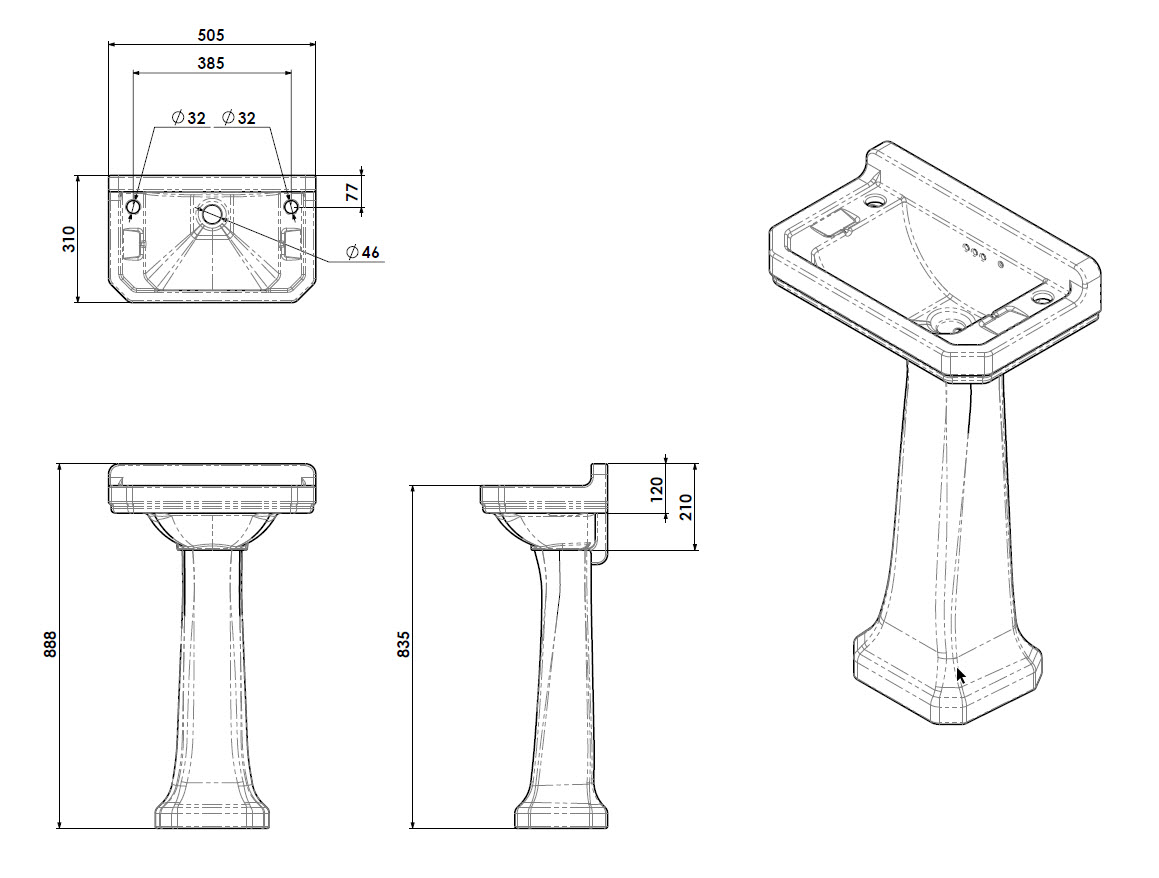 Specification drawing for - CIBC-BAS-CLP