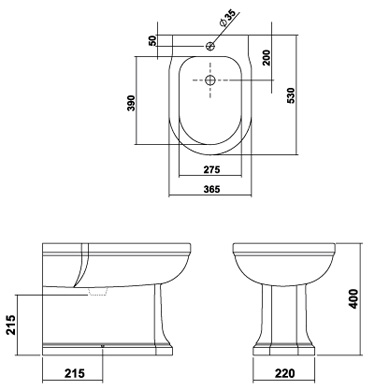 Specification drawing for - EMBID1THWHIBL