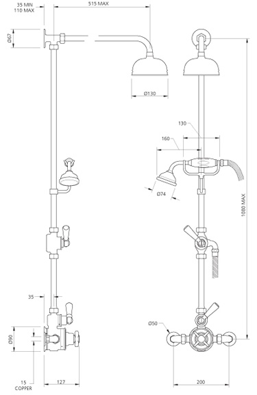 Specification drawing for - GD8703