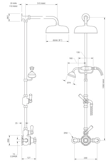 Specification drawing for - GD8704