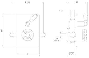 Specification drawing for - GD8706