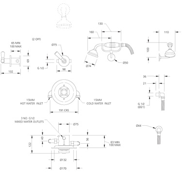 Specification drawing for - GD8803