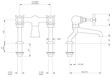 Specification drawing for - LB1107