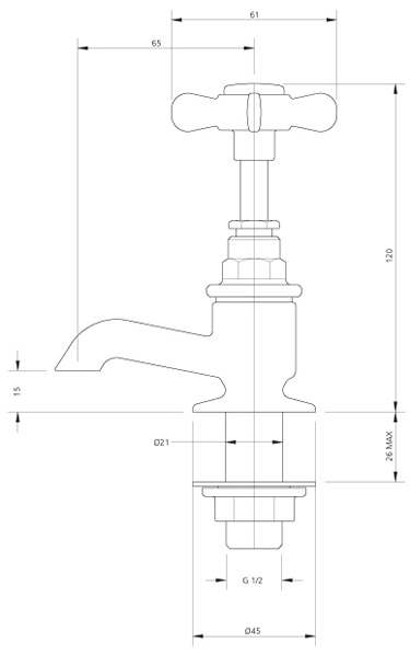 Specification drawing for - LB1135