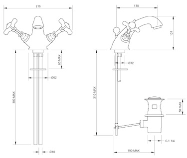 Specification drawing for - LB1189