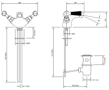 Specification drawing for - LB1195