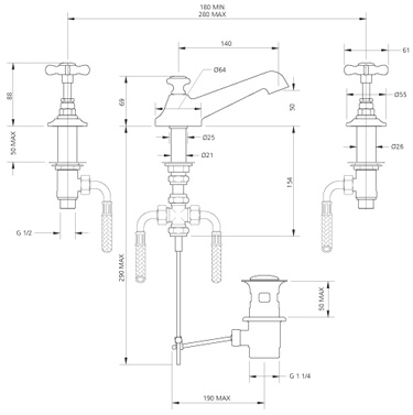 Specification drawing for - LB1220