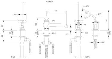 Specification drawing for - LB1250