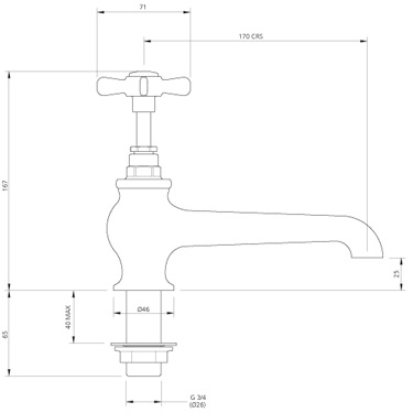 Specification drawing for - LB1450