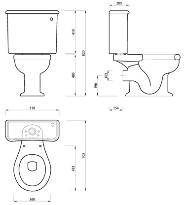 Specification drawing for - LB7708LB7707LB7799LB1307