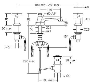 Specification drawing for - MH1228