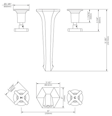 Specification drawing for - MH1270