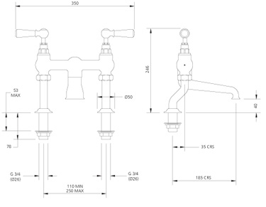 Specification drawing for - WL1107