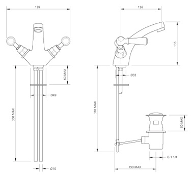 Specification drawing for - WL1185