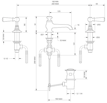 Specification drawing for - WL1224