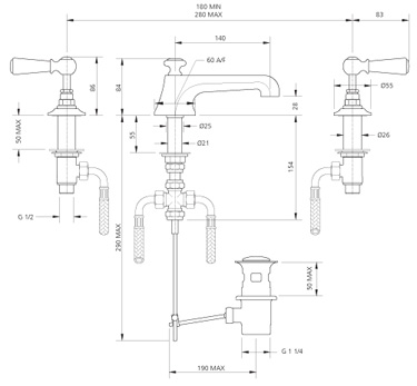 Specification drawing for - WL1228