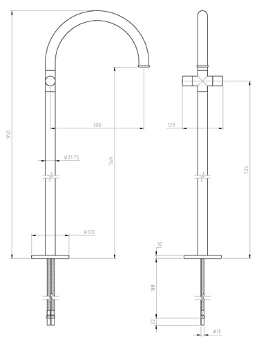 Specification drawing for - XO5115G-P